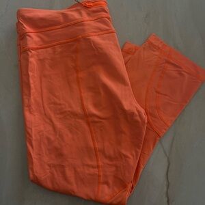 Lululemon Orange Leggings